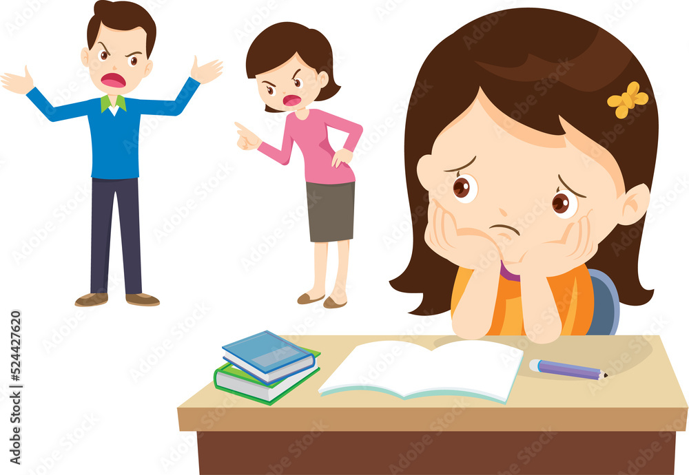 Family character-father mother and children Family character-father mother and children