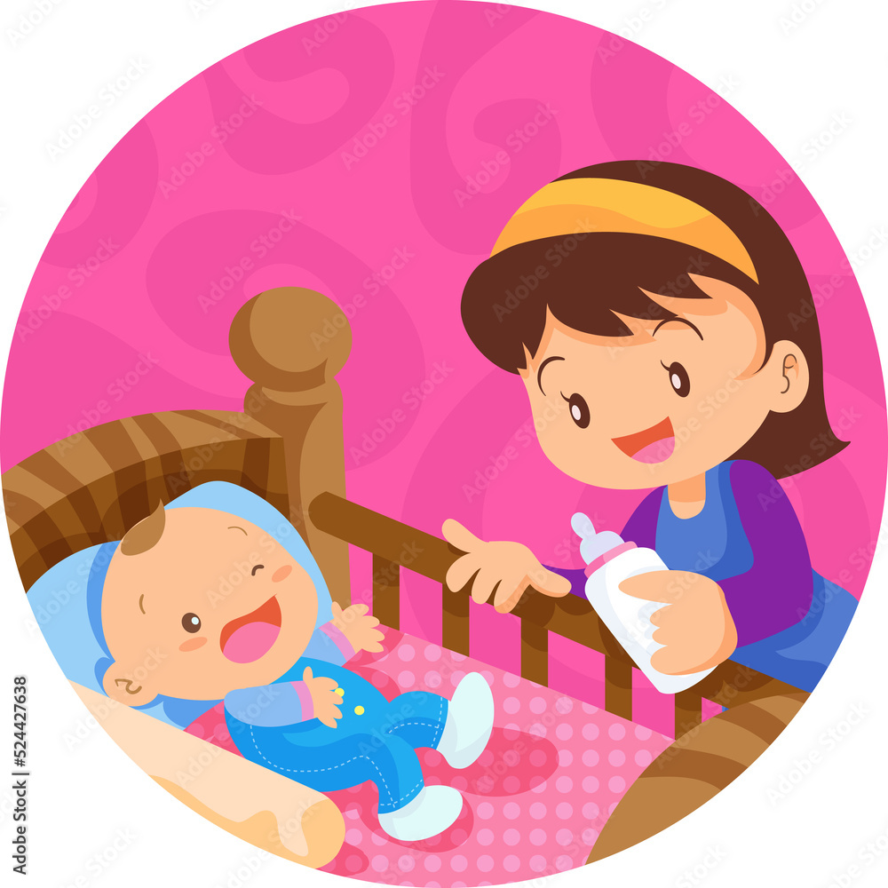Family character-father mother and children Family character-father mother and children
