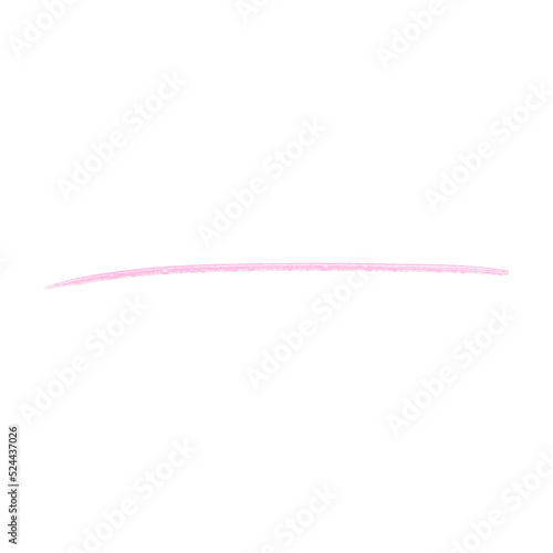 pink glitter line