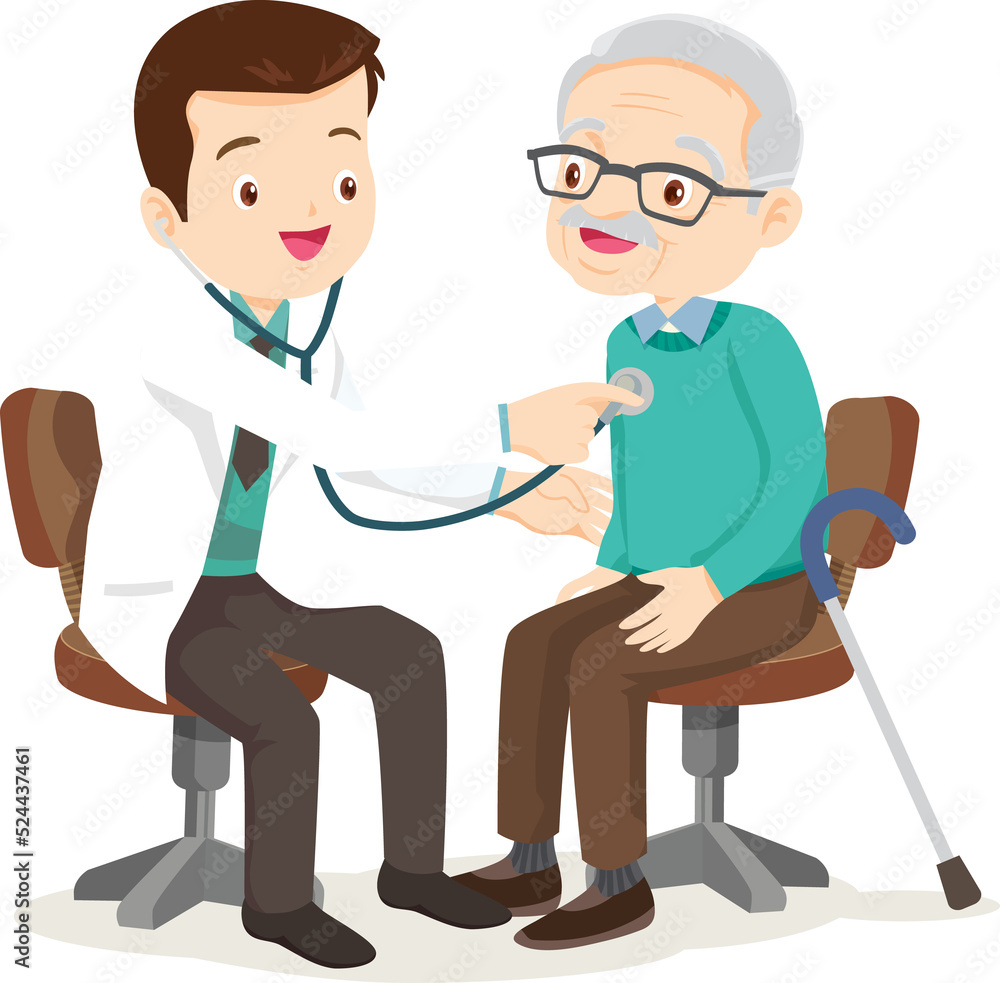 doctor and patient medical health care concept