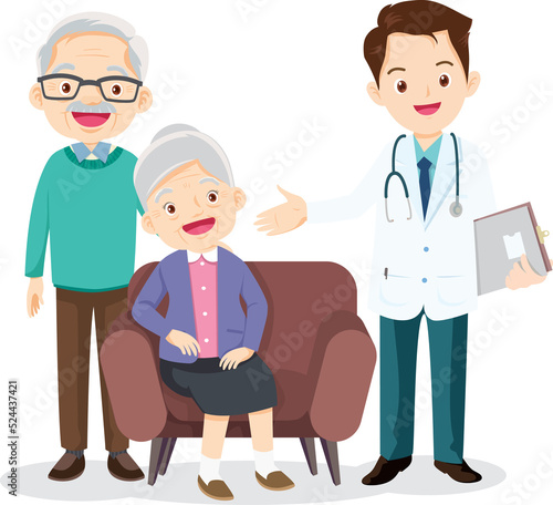 doctor and patient medical health care concept