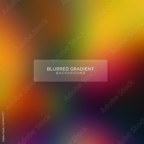 Abstract dark blurred colorful background design