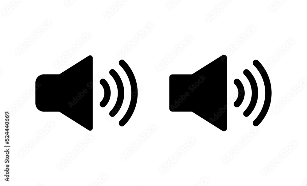 Speaker icon vector. volume sign and symbol. loudspeaker icon. sound symbol Speaker icon vector. volume sign and symbol. loudspeaker icon. sound symbol