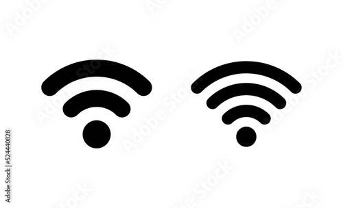 Wifi icon vector. signal sign and symbol. Wireless  icon