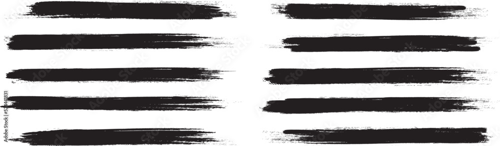 Black brush stroke set isolated on background. Collection of trendy brush stroke vector for black ink paint, grunge backdrop, dirt banner, watercolor design and dirty texture. Brush stroke vector Black brush stroke set isolated on background. Collection of trendy brush stroke vector for black ink paint, grunge backdrop, dirt banner, watercolor design and dirty texture. Brush stroke vector