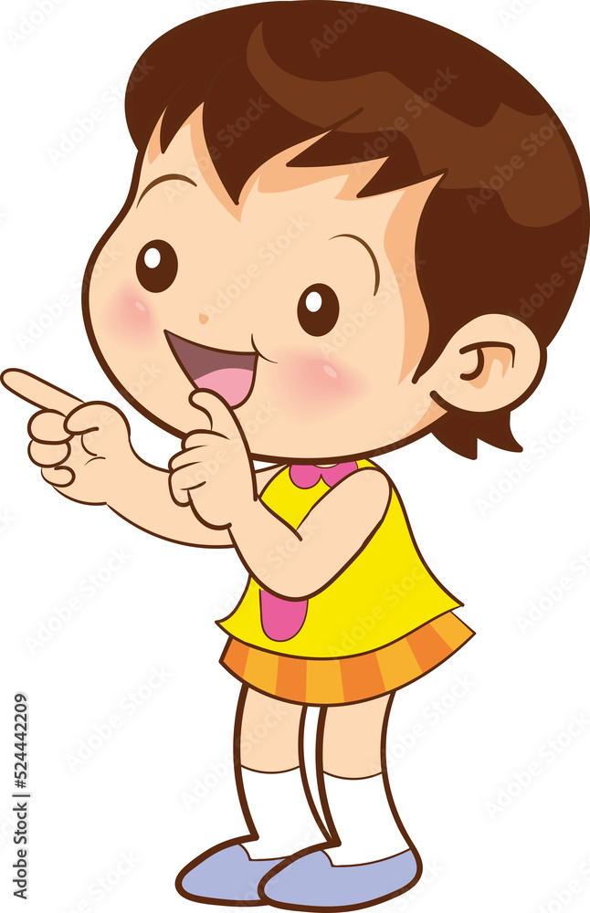 cute little children or kids cartoon character cute little children or kids cartoon character