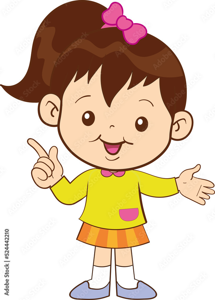 cute little children or kids cartoon character cute little children or kids cartoon character