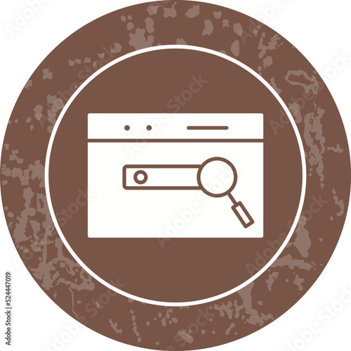 Unique SEO Vector Icon