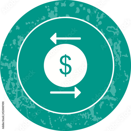 Unique Transcation Vector Icon