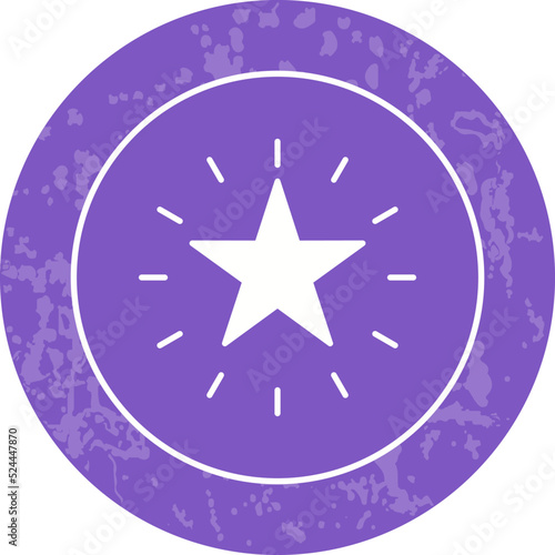 Unique Star Vector Icon