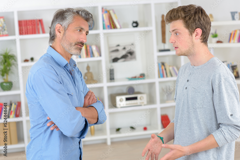 Obraz premium they are having an argument