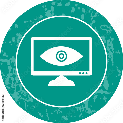 Unique Web Visibility Vector Icon