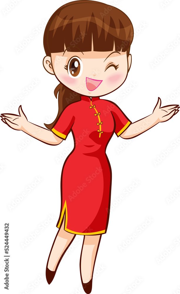 beautiful chinese woman character in traditional style dress beautiful chinese woman character in traditional style dress