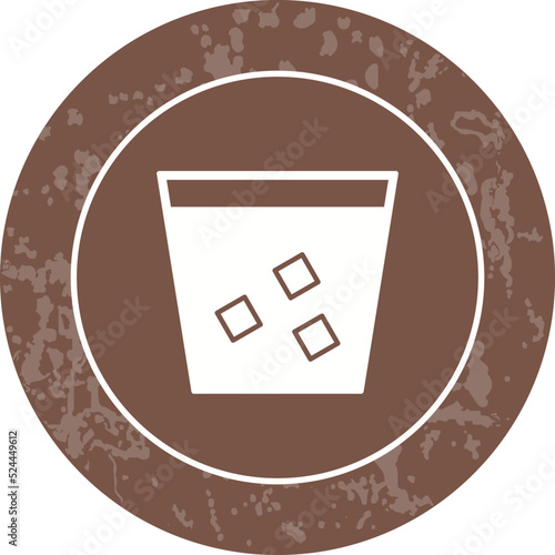 Unique Double Shot Vector Icon