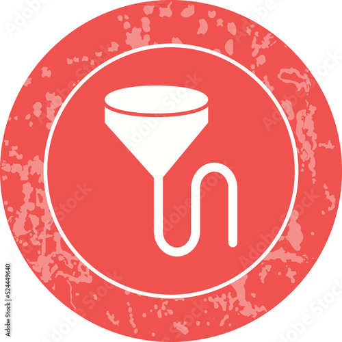 Unique Beer Bong Vector Icon