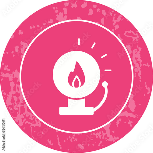 Unique Fire Alert Vector Icon