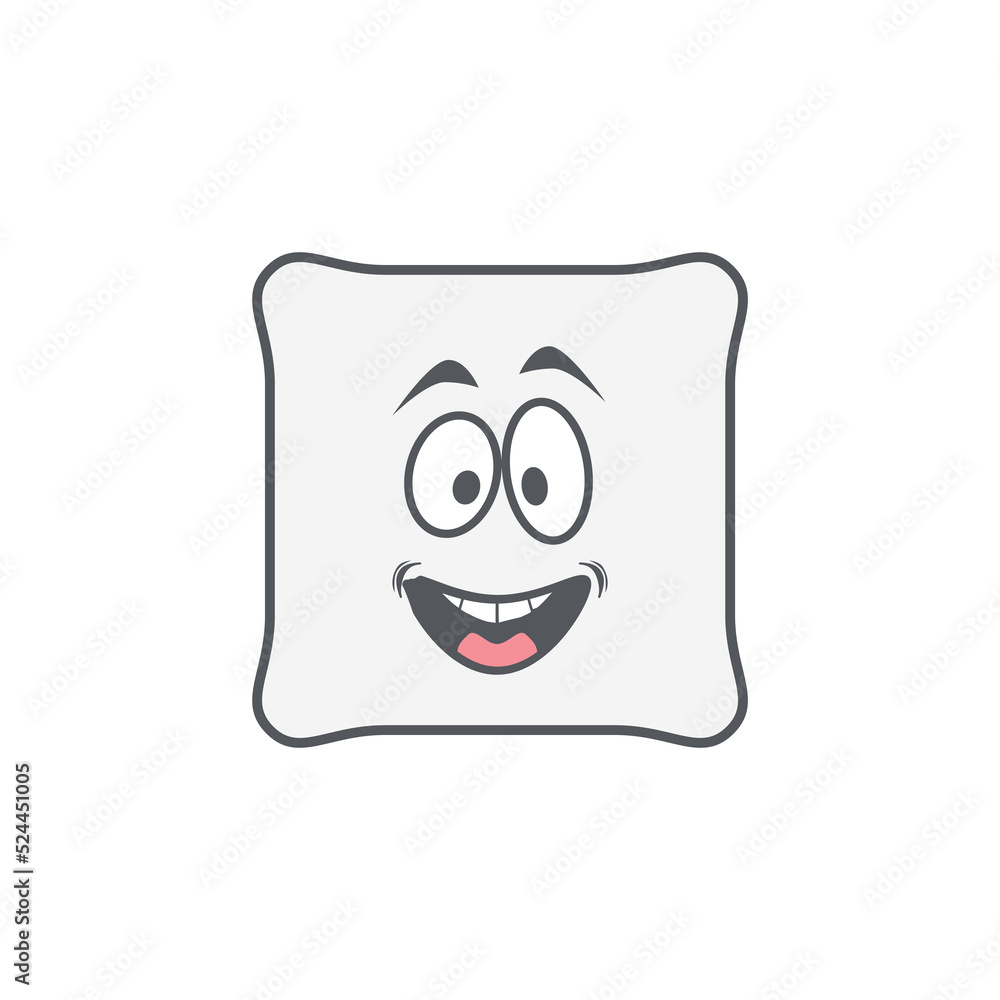 Emoticon Doodle Cute Basic Shape With Expression Emoticon Doodle Cute Basic Shape With Expression