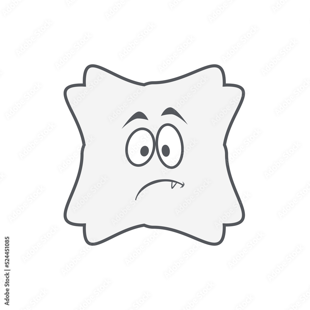 Emoticon Doodle Cute Basic Shape With Expression Emoticon Doodle Cute Basic Shape With Expression