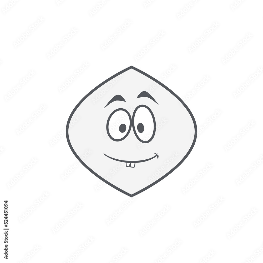 Emoticon Doodle Cute Basic Shape With Expression Emoticon Doodle Cute Basic Shape With Expression