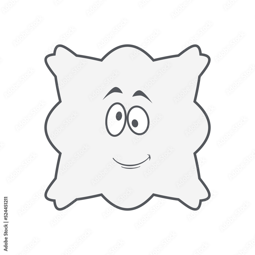 Emoticon Doodle Cute Basic Shape With Expression Emoticon Doodle Cute Basic Shape With Expression