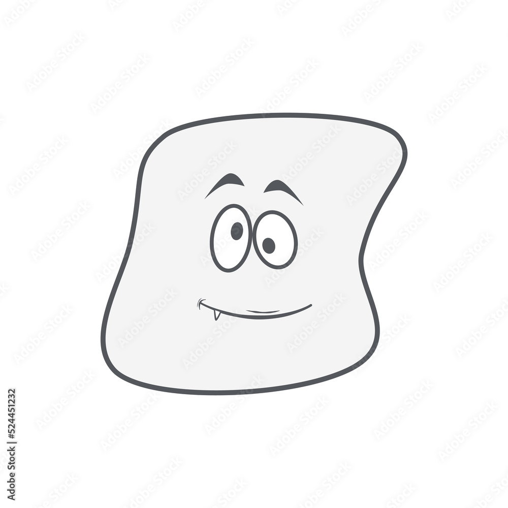 Emoticon Doodle Cute Basic Shape With Expression Emoticon Doodle Cute Basic Shape With Expression