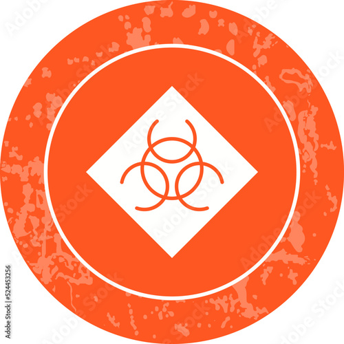 Biological Hazard Vector Icon