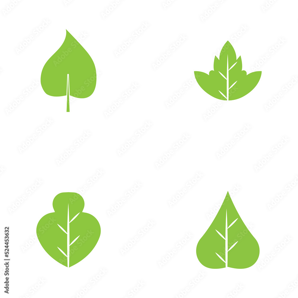 Logos of green Tree leaf ecology nature element vector Logos of green Tree leaf ecology nature element vector