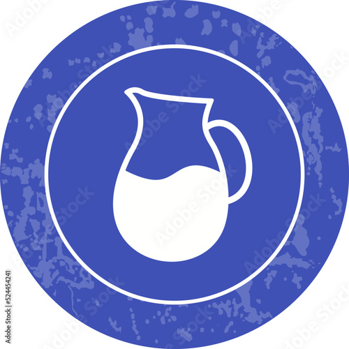 Milk Jug Vector Icon