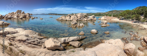 Palombaggia Beach Panorama, Corsica, France