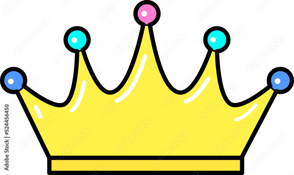 Crown icon. Line art. White background. Social media icon. Business concept. Sign, symbol, web element. Tattoo template. Website pictogram. Crown icon. Line art. White background. Social media icon. Business concept. Sign, symbol, web element. Tattoo template. Website pictogram.