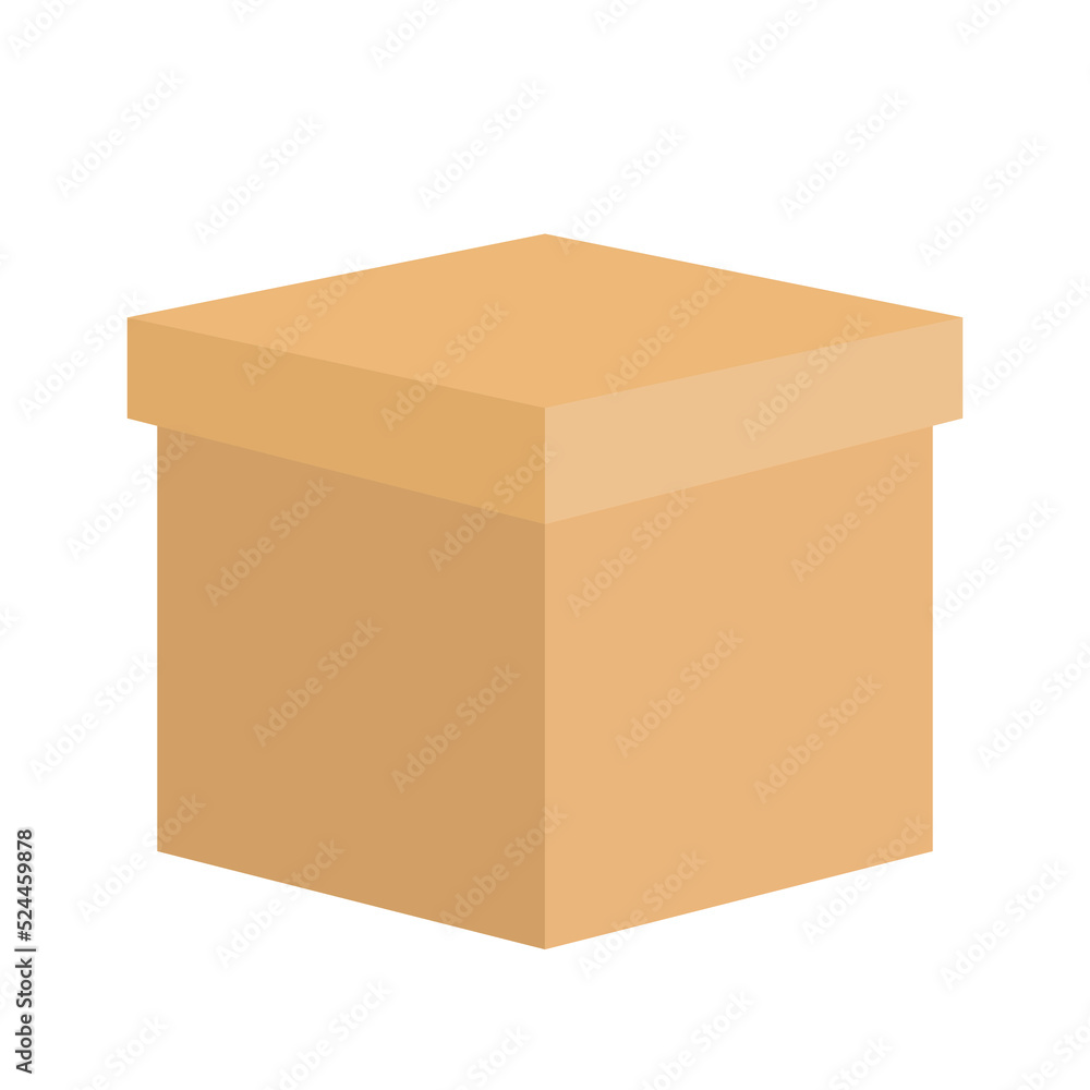 Realistic set of cardboard boxes. cardboard boxes template. Isolated on a transparent background. Vector illustration. Can be used for food, medicine, cosmetics, 3d. Ready for your design

