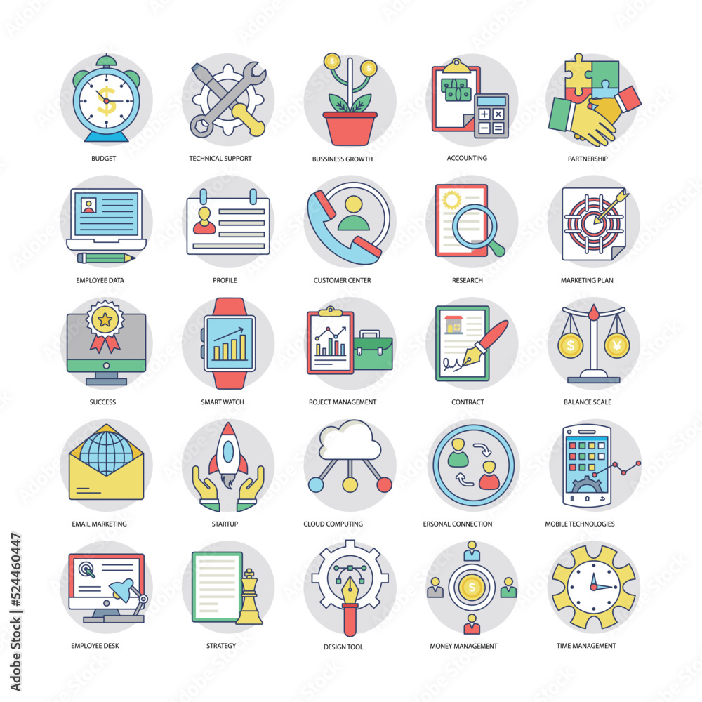 Business Flat Icons
Business Flat Icons