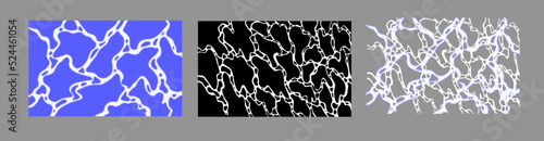 Psychedelic vivid abstract background with a pattern of curved lines.