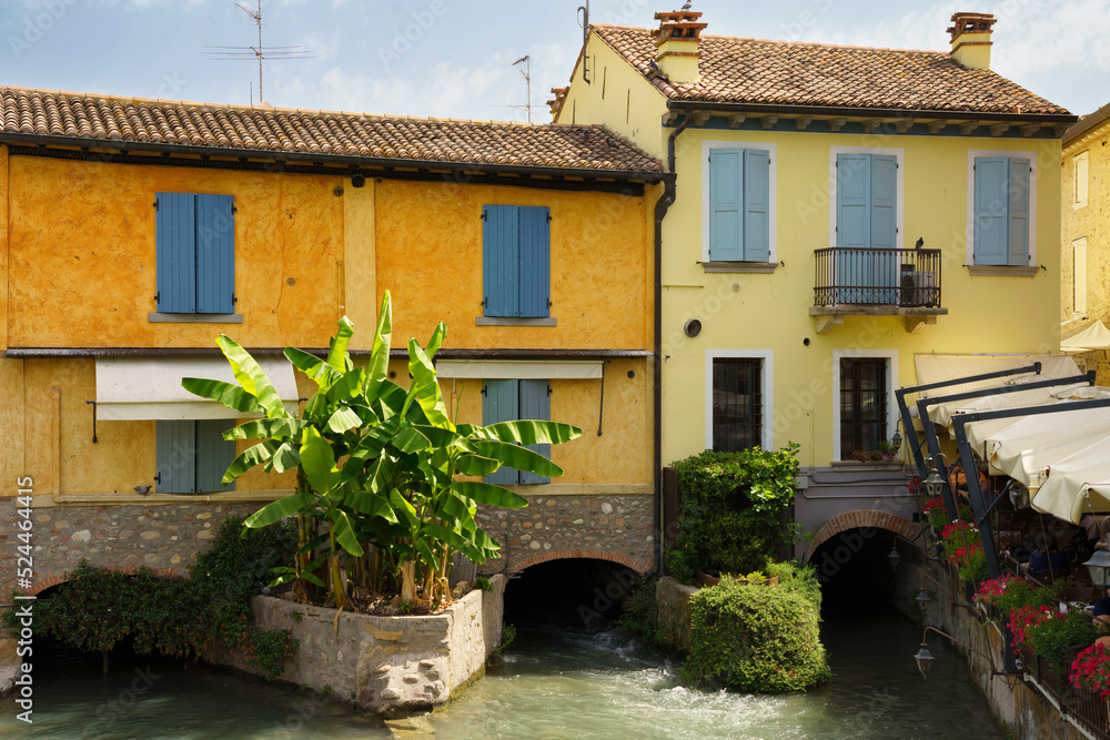 Borghetto near Valeggio sul Mincio, historic village Borghetto near Valeggio sul Mincio, historic village