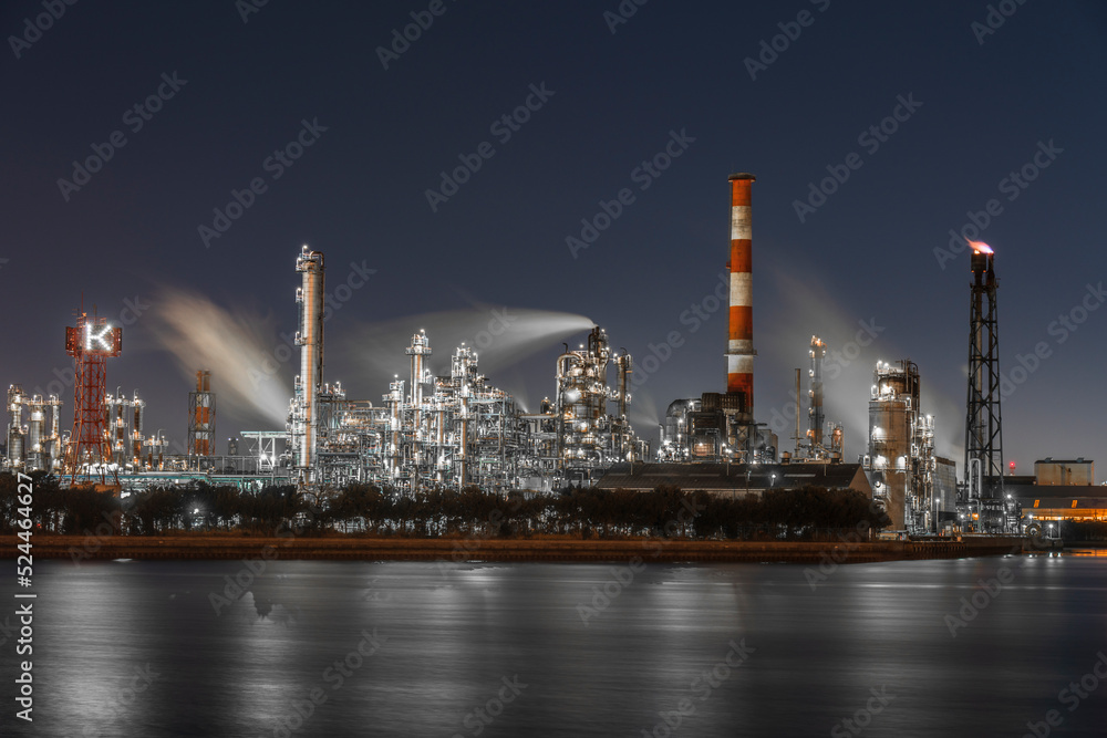 川崎・水江町の工場夜景【神奈川県・川崎市】
Night view of the factory in Kawasaki city - Kanagawa, Japan