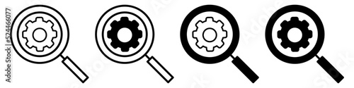 Engineering icon vector set. Support illustration sign collection. engineer symbol. technology logo.