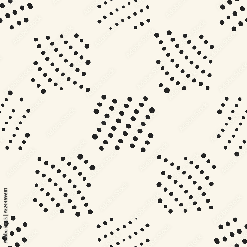 Monochrome Pin Dotted Checked Pattern Monochrome Pin Dotted Checked Pattern
