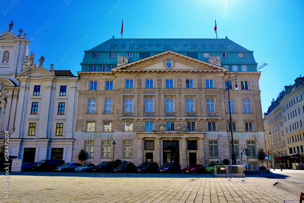 Obraz premium Hotellegende Wien Innere Stadt 