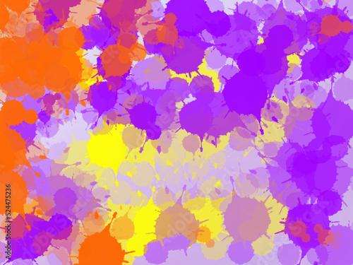 abstract watercolor bright background with splashes