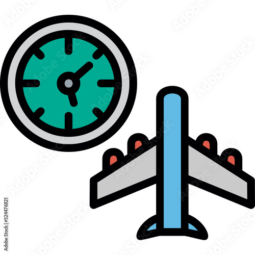 Jet Lag Icon