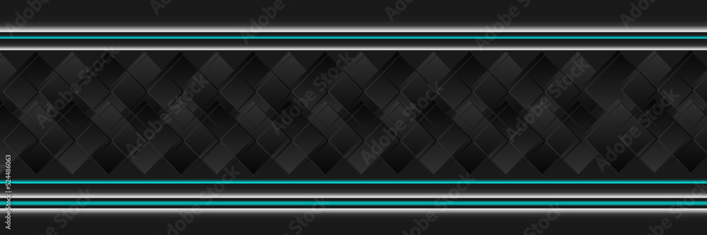 Obraz premium Abstract black and blue background