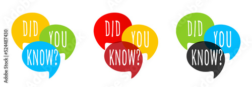 Did you know ?
