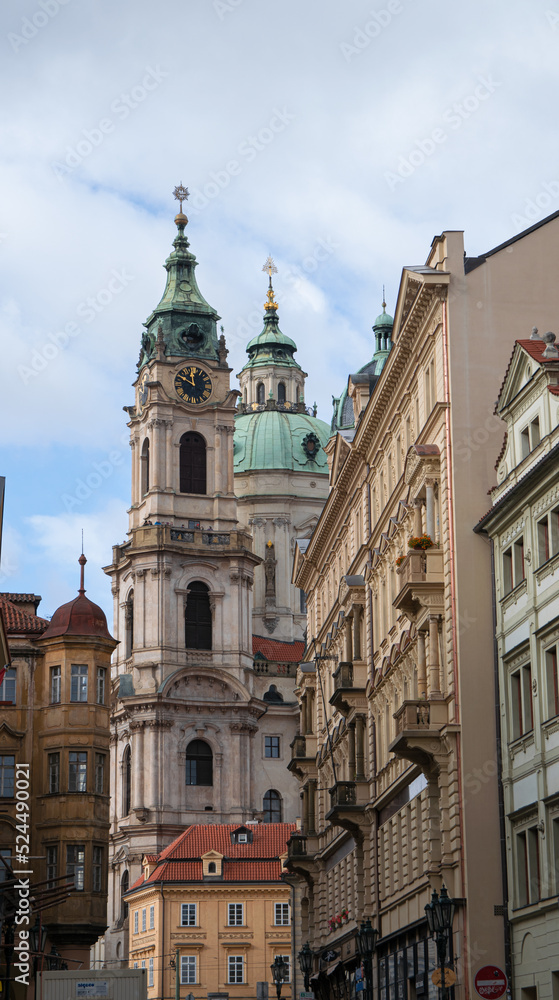 Prague. View of the most important old churches