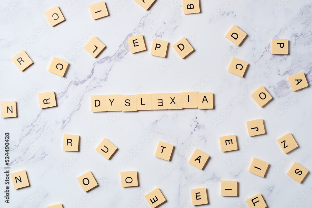 Learning disability concept and dyslexia or ADHD Learning disability concept and dyslexia or ADHD