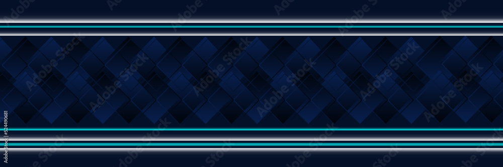 Obraz premium Abstract blue background vector design