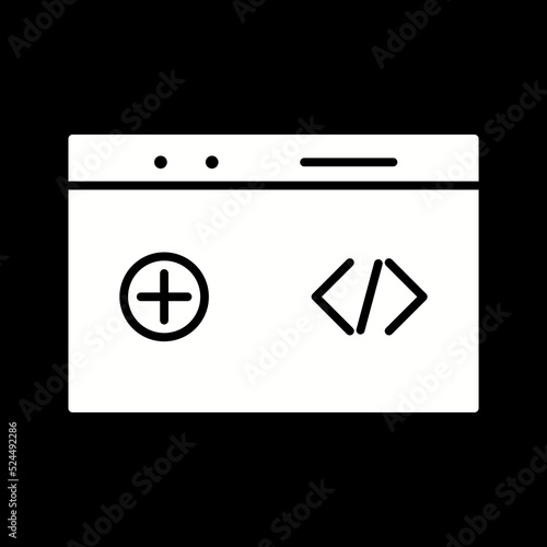 Unique Clean Code Vector Icon