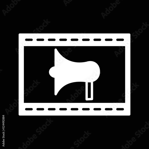 Unique Internet Ads Vector Icon