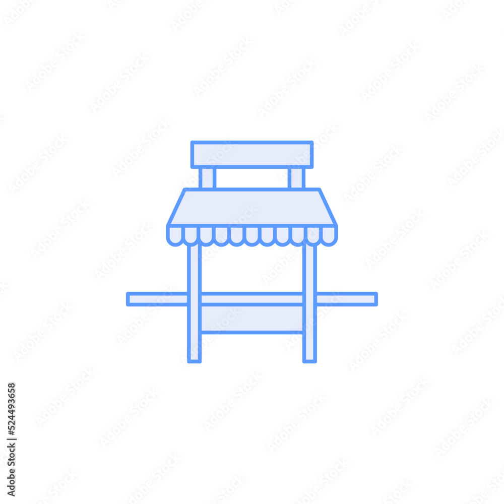 street food cart vector for website symbol icon presentation street food cart vector for website symbol icon presentation