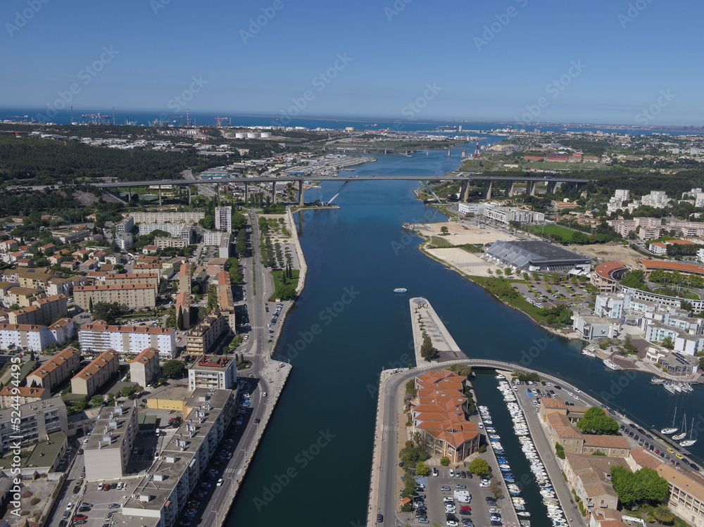 Obraz premium Martigues - Venise Provençale - Provence Alpes Côte d'Azur - France