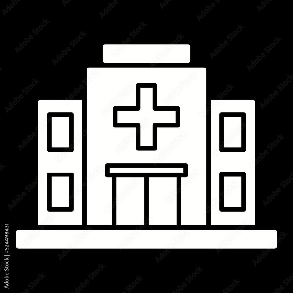 Obraz premium Hospital Icon